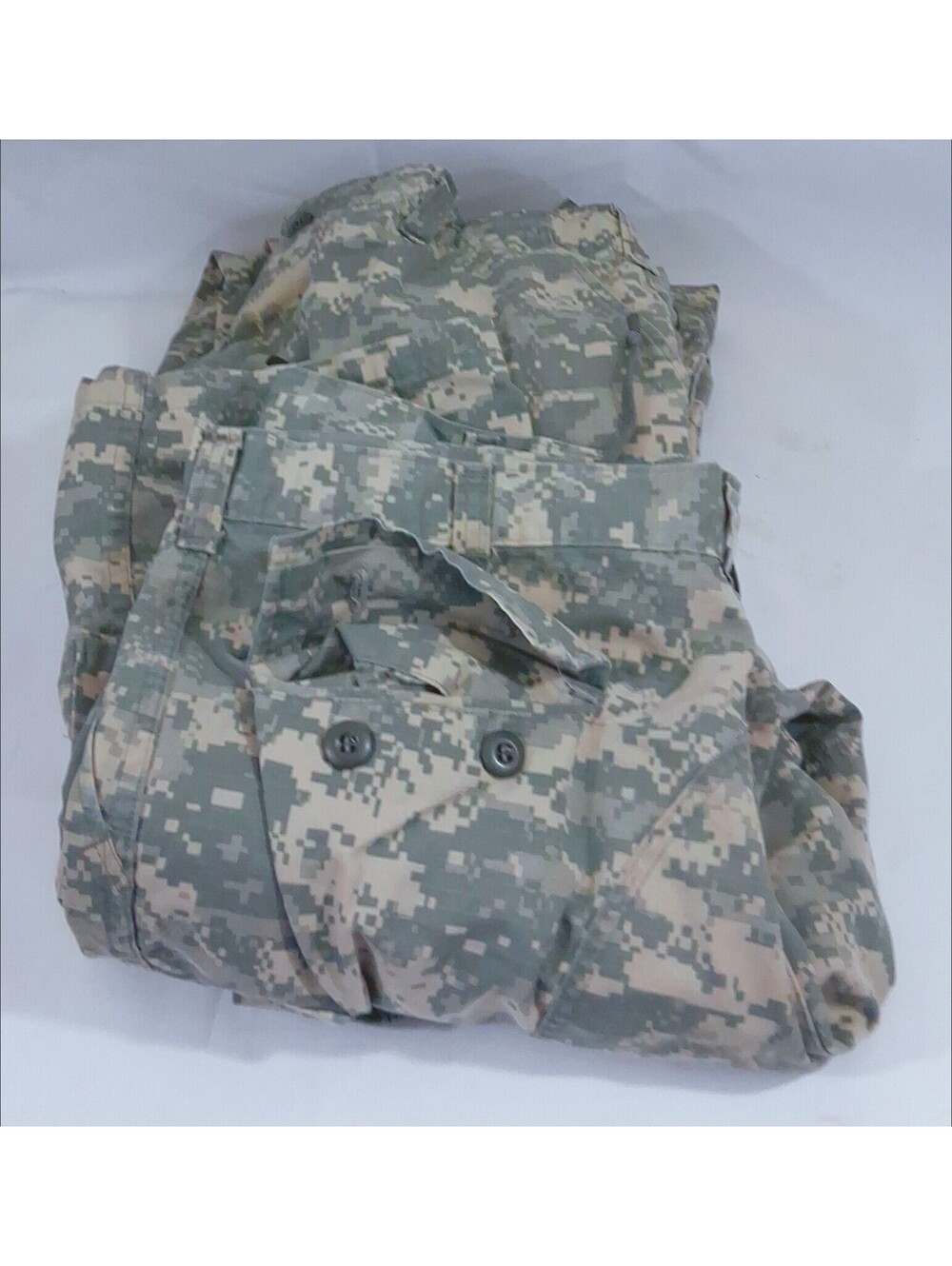 MEN’S US ARMY ACU Pants LG-Short Ins 26.5-29.5" Wst 35-39 8415-01-585-9577 Lot 2
